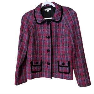 Pendleton Wool Plaid Jacket